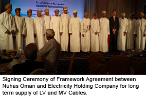 Signing Ceremony of Framework Agreement