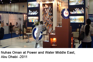Nuhas Oman at power and water middle east , Abu Dhubai-2011