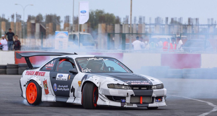 Nuhas Oman Sponsors Ali Al Shaihani for thw Drift Championship