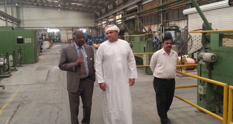 Tender Board Visit at Nuhas Oman LLC