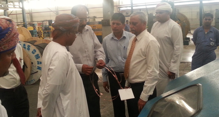 Tender Board Visit at Nuhas Oman LLC