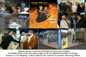 Nuhas Oman Launches FRC500 Fire Resistant Cable